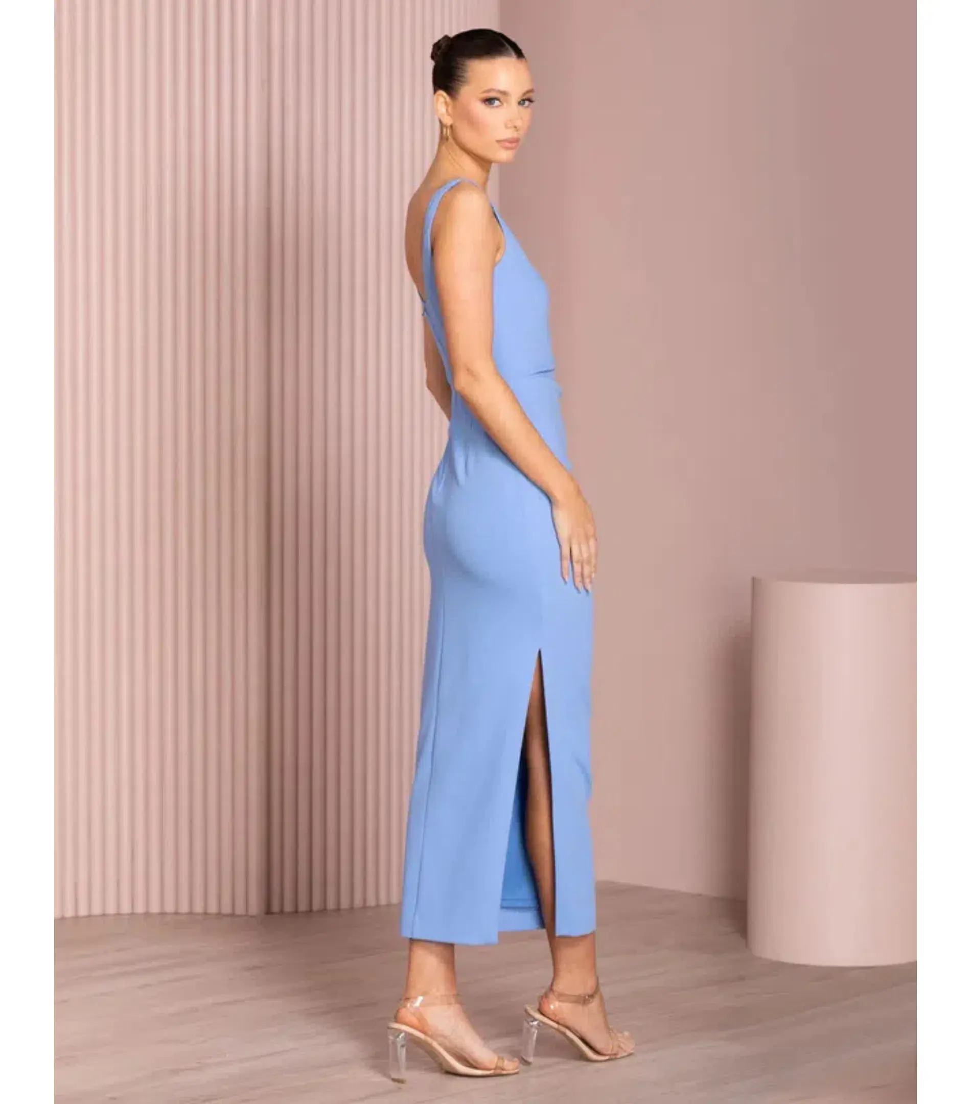Azzurielle Aeris Dress in Blue Size AU 14 - Image 2
