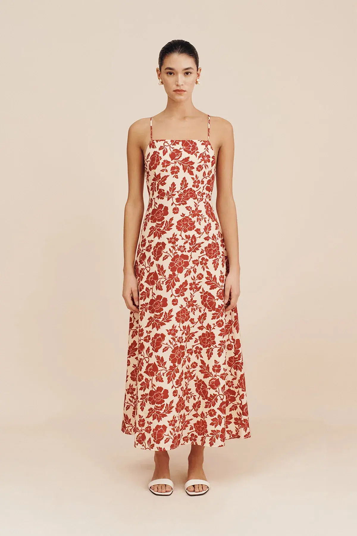 Posse the Label Lori Dress Scarlet Bloom Sizes AU 8  - Image 3