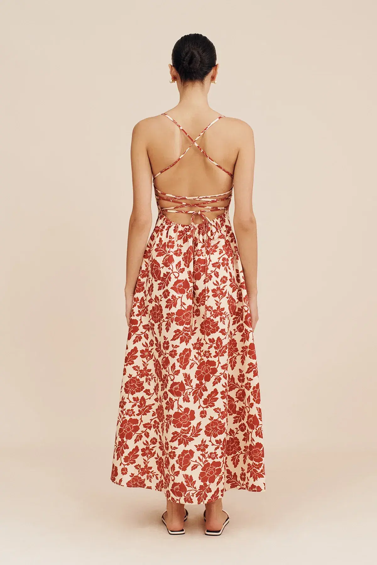Posse the Label Lori Dress Scarlet Bloom Sizes AU 8  - Image 4