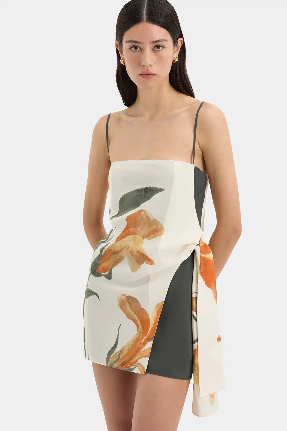 Sir the Label Constance Tie Mini Dress Size 2/Au 10  - Image 2