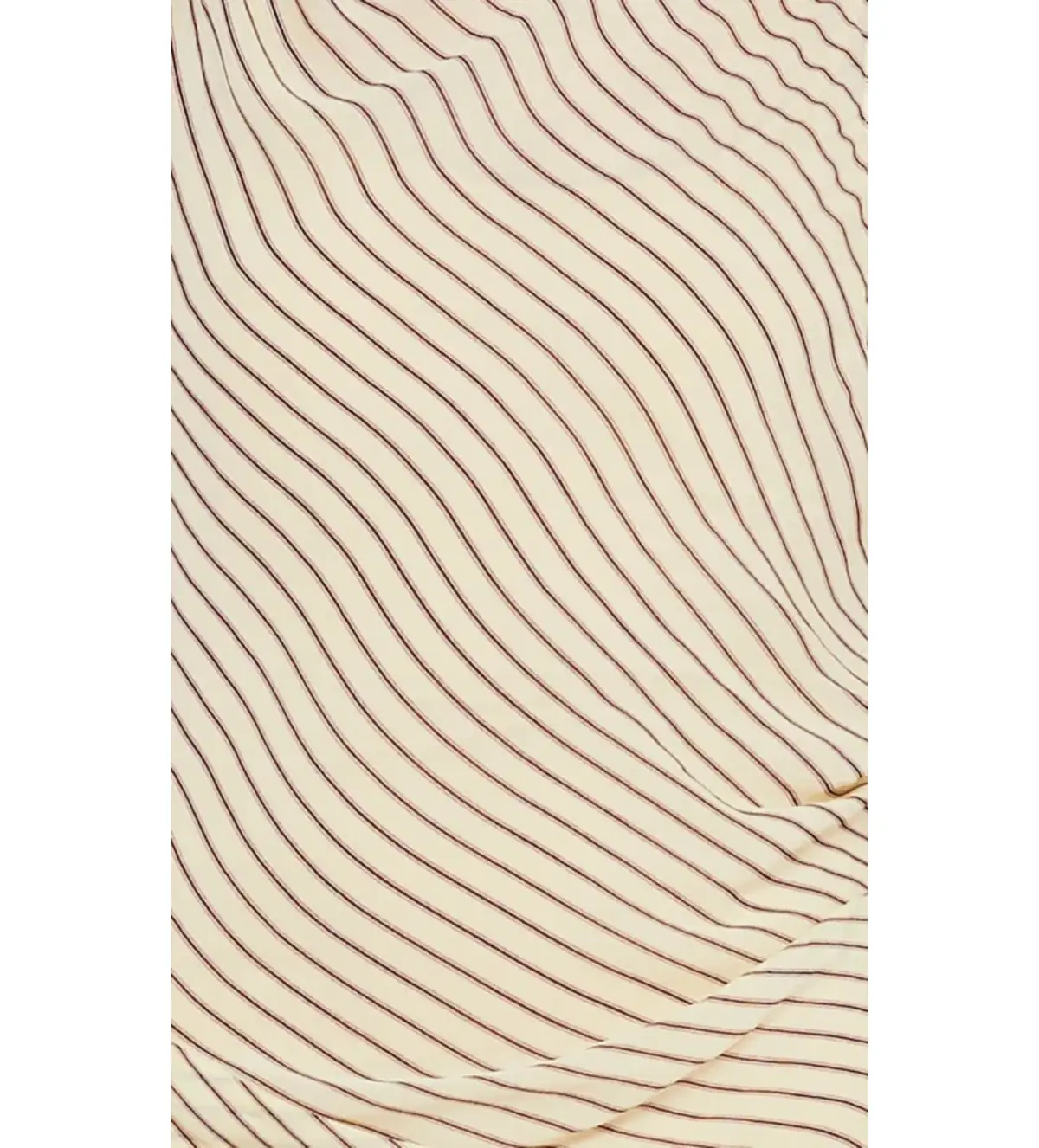 Bec and Bridge Anise Asym Mini Dress in Butter/Plum Stripe Size AU 10 - Image 4