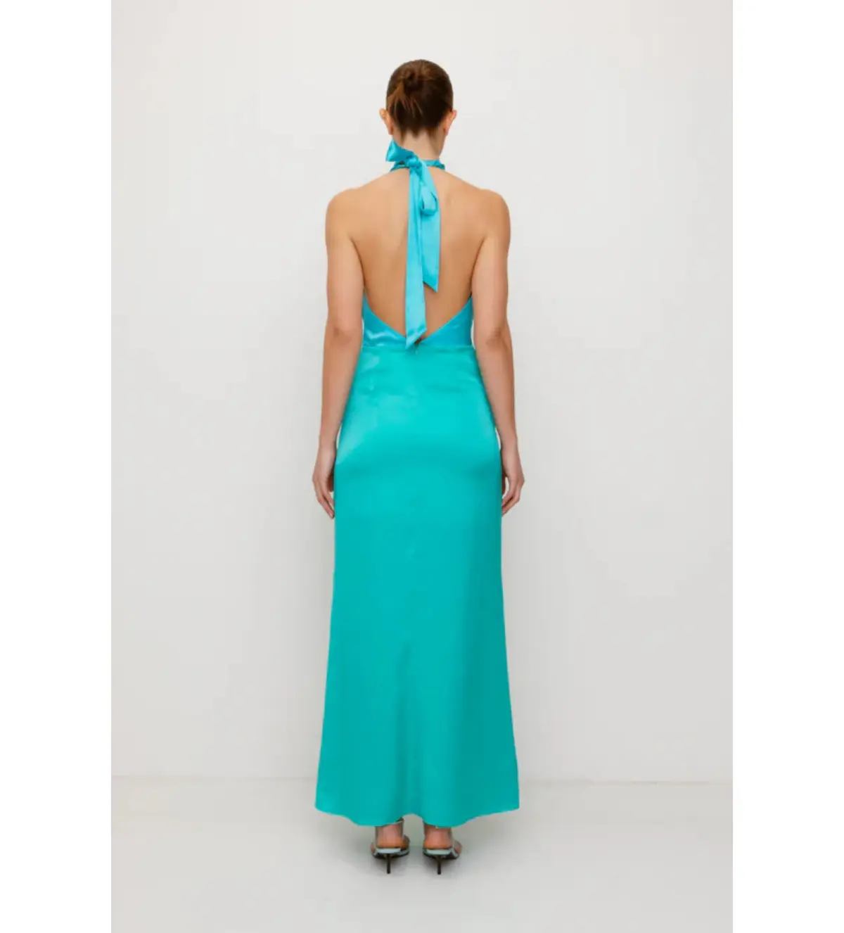 The Wolf Gang Oahu Slip Dress Blue Size AU 8 - Image 4