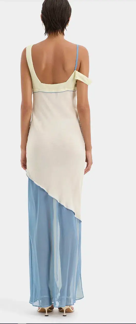 Sir The Label Thames Splice Midi Dress 2 / AU 10 - Image 4