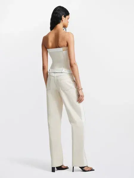 Dion Lee Denim Inverse Utility Corset Size AU 8 for rent on The Volte - main image