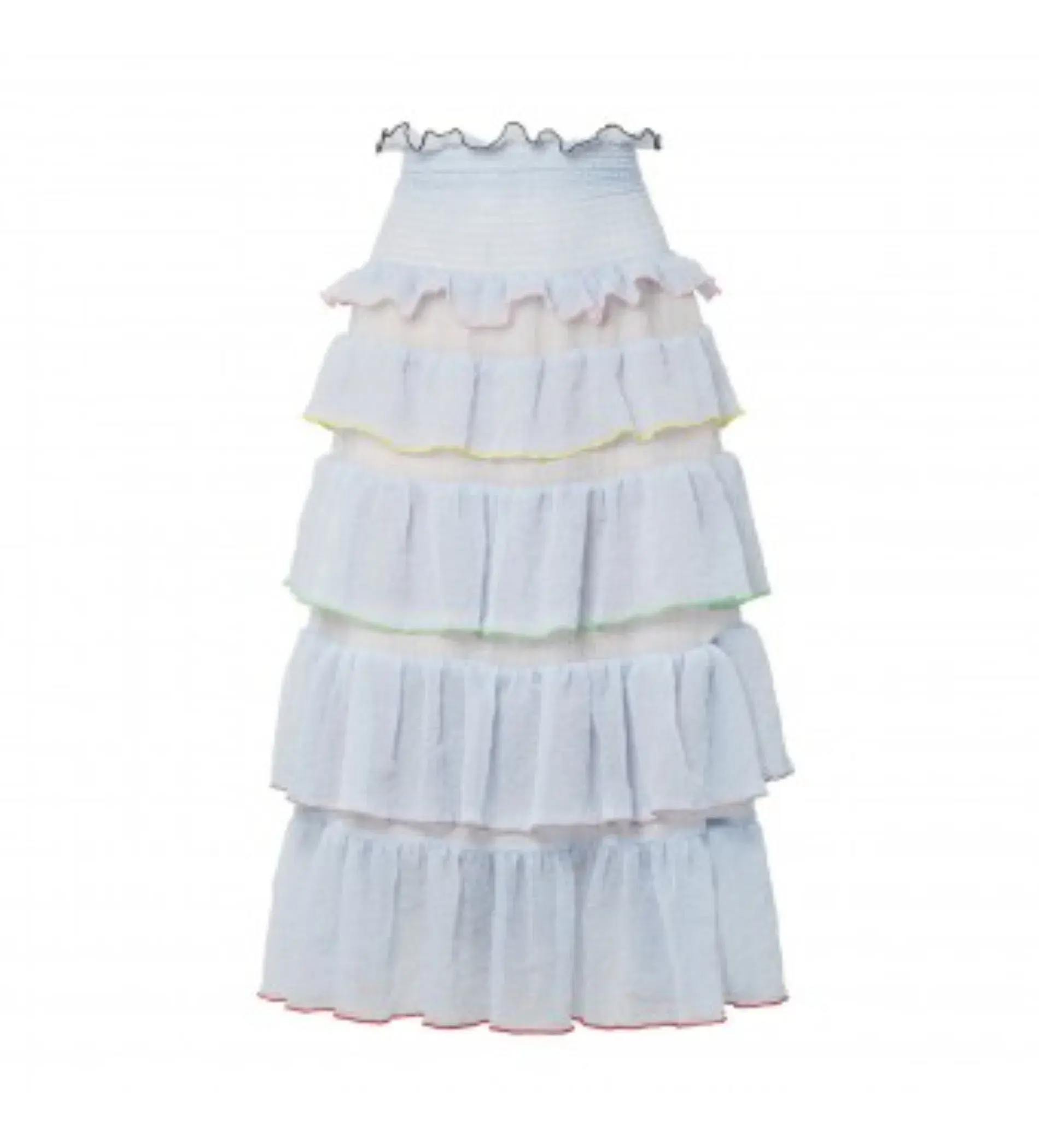 Sandy Liang Choux Choux Skirt Blue Size 8 - Image 1