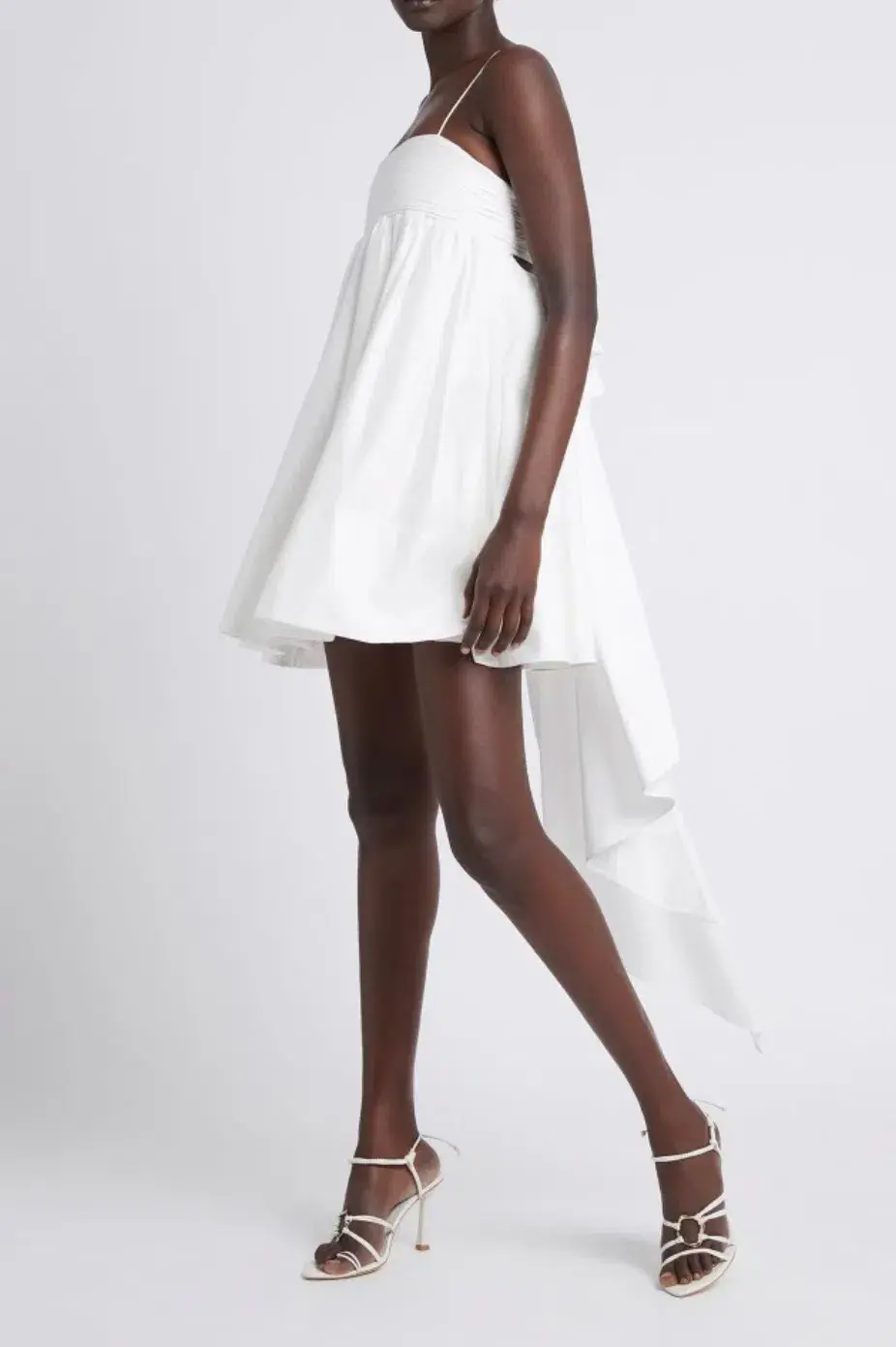 Aje Cantina Bow Back Mini White Size AU 8 - Image 5