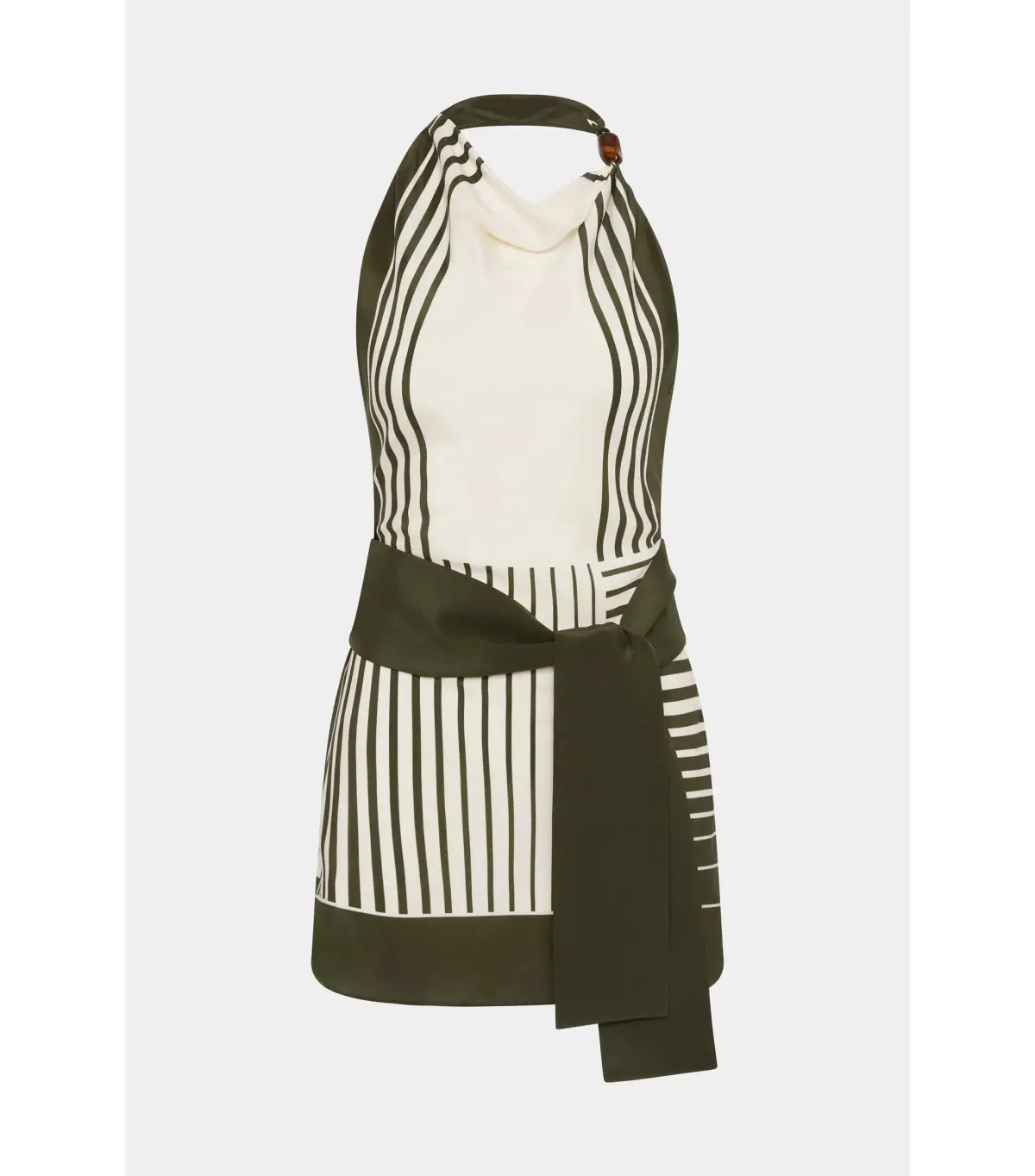 Sir the Label Leilana Mini Dress in Garden Stripe Size AU 10 - Image 4