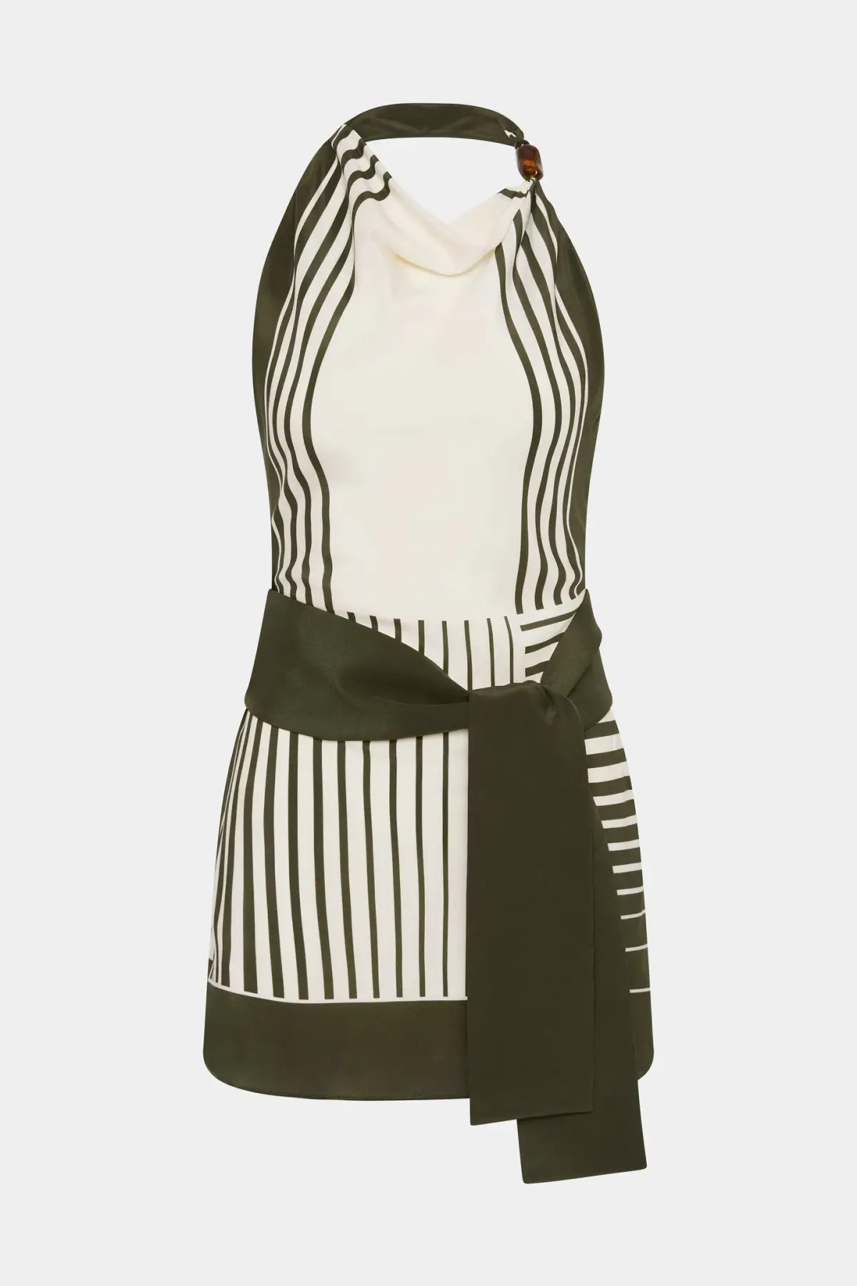 Sir the Label Leilana Mini Dress in Garden Stripe Size 6 - Image 4