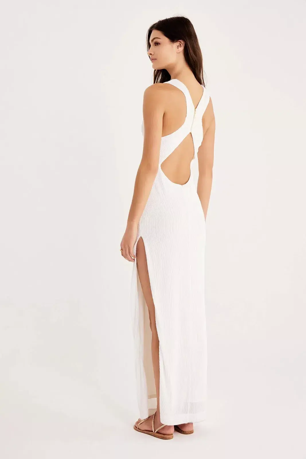 Rumer the Label Rosa Maxi White Size AU 8 - Image 1