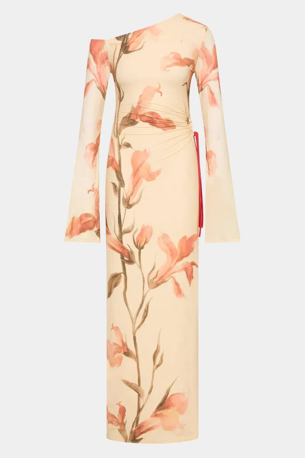 SIR Hana Tie Maxi Dress Print Size 1 AU Size 8 - Image 4