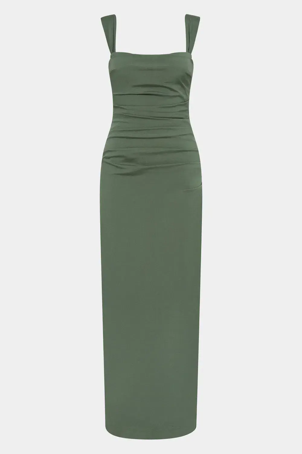 SIR  Florent Balconette Gown in Forest Green Size 2 size 10 AU for rent on The Volte - main image