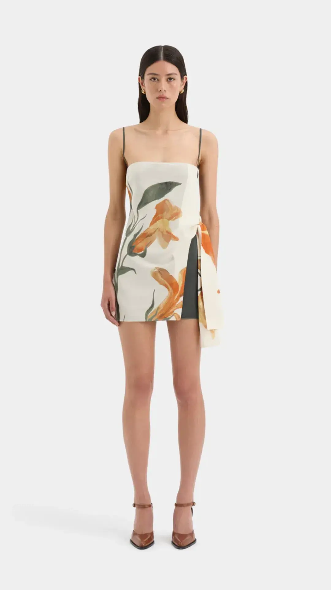 Sir The Label Constance Tie Mini Dress Size 2 / AU 10 - Image 1