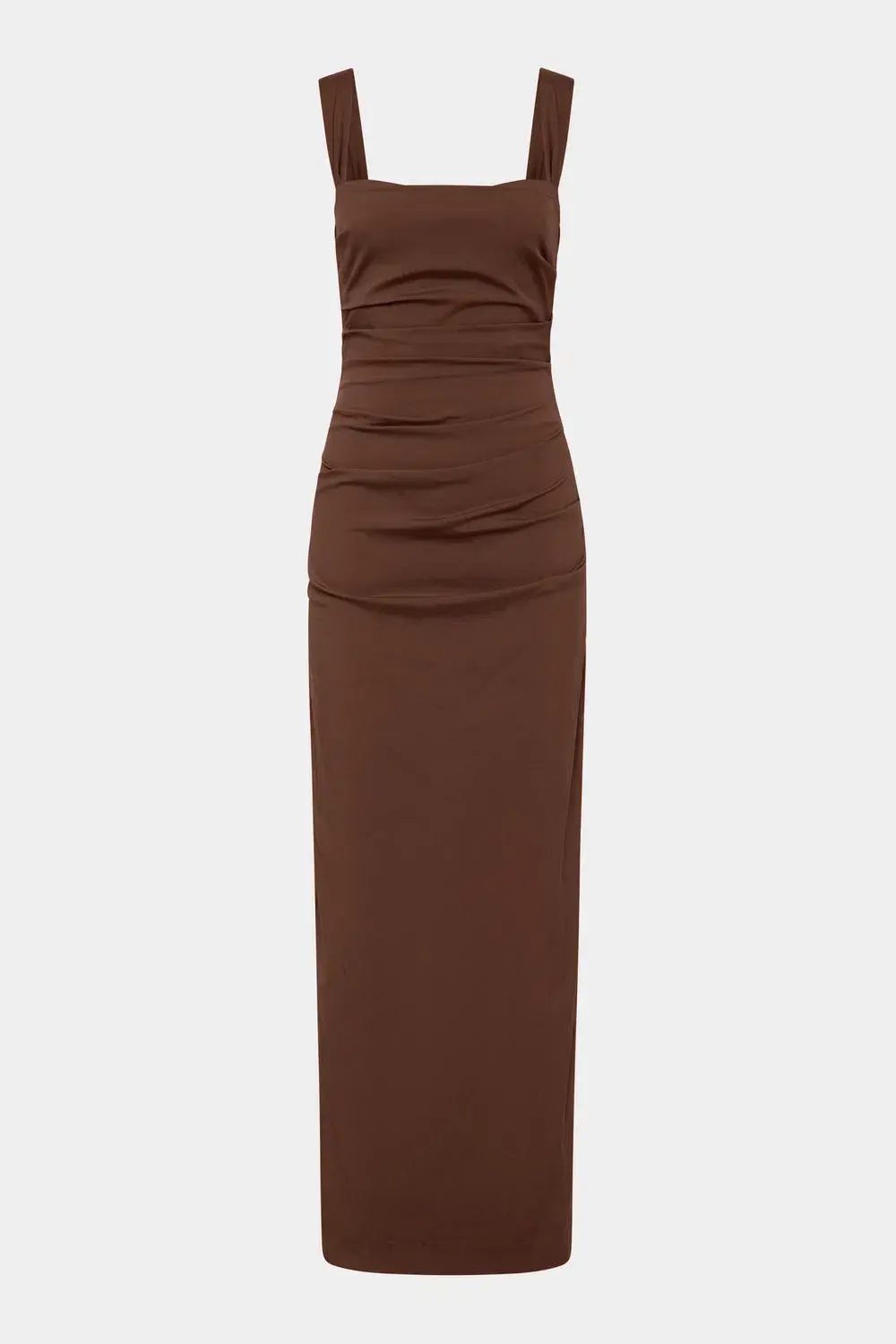SIR the label Dahlia Balconette Gown in Chocolate size AU 8 - Image 4