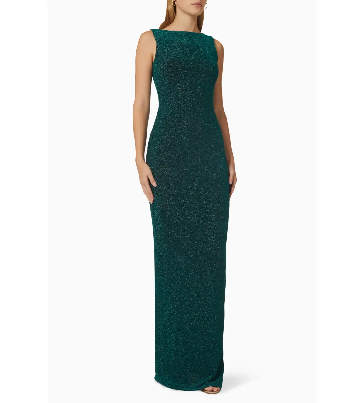 Elle Zeitoune Drew Gown Emerald Size 8 - Image 1