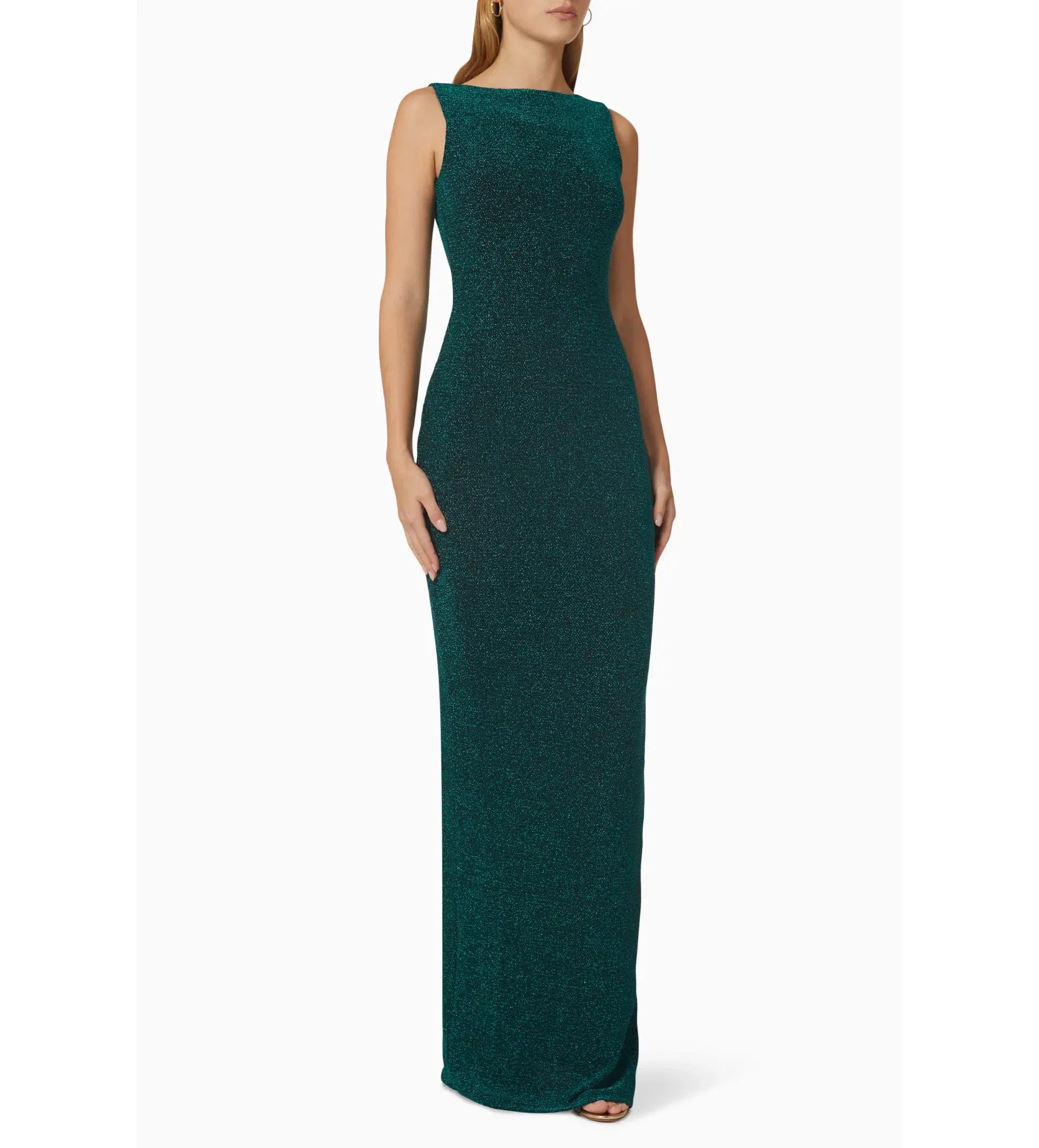 Elle Zeitoune Drew Gown Emerald Size 8 - Image 1