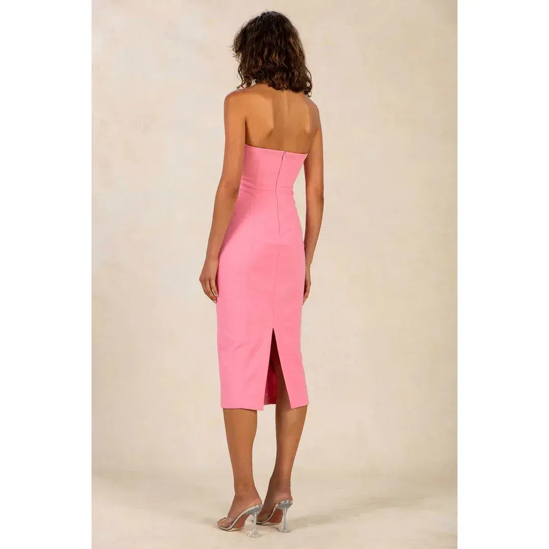 MISHA  Antonella Dress Pink Size 10 - Image 2