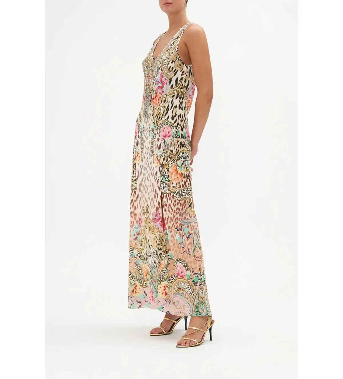 Camilla Bias Cut Tank Dress Queen Atlantis Size S / AU 10 - Image 2