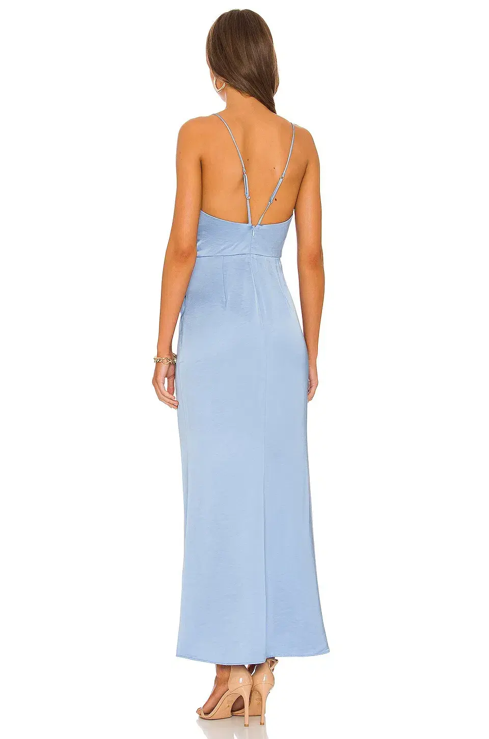 Significant Other Aria Maxi Dress Blue Size 6 for rent on The Volte - main image