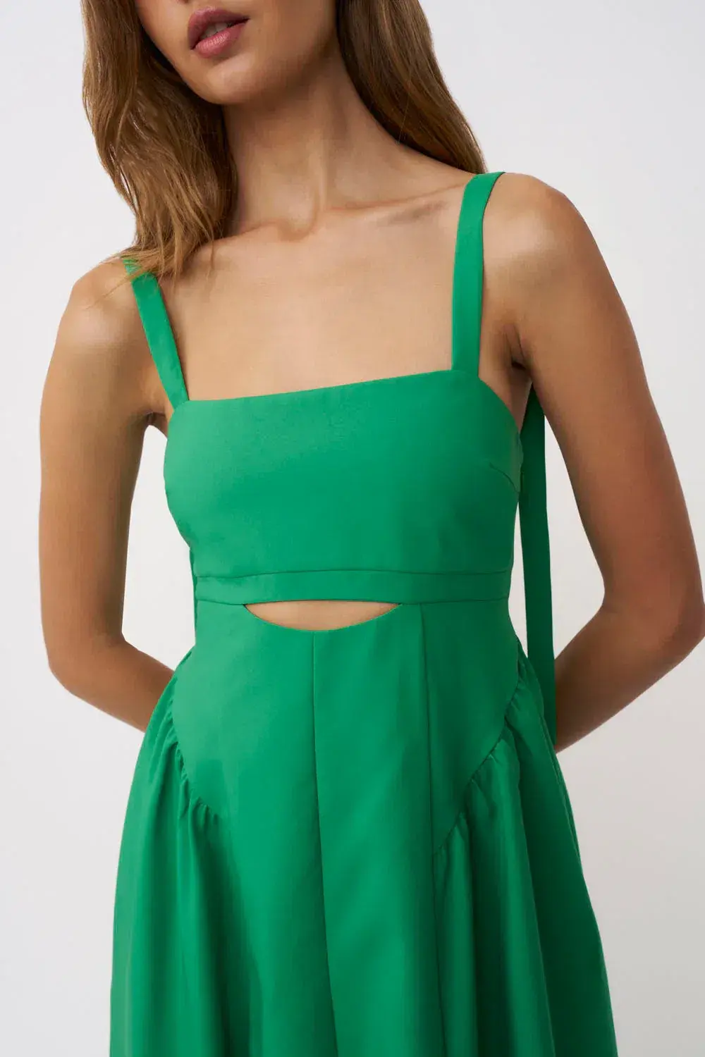 By Johnny Destiny Ankle Dress Green Size 8 - Image 2