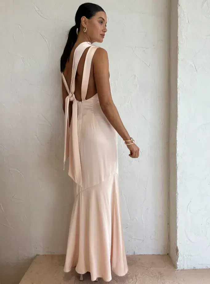 Significant Other Lana Maxi Dress Ballet Pink Size 8 - Image 4