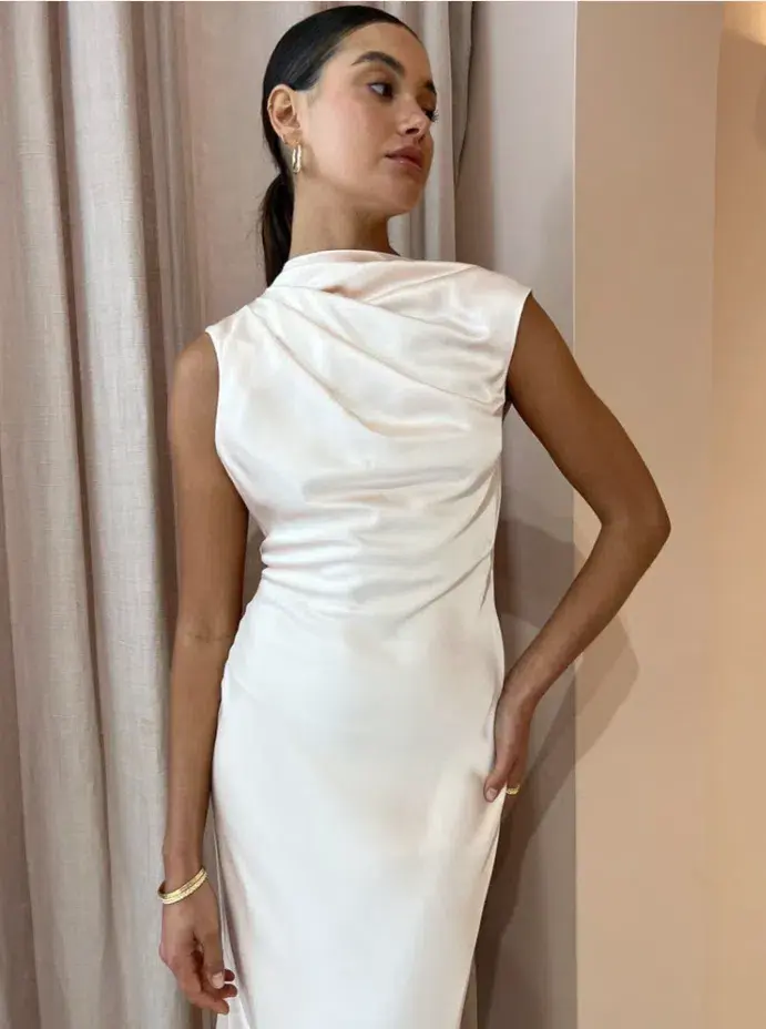 Significant Other Lana Maxi Dress Ballet Pink Size 8 - Image 5