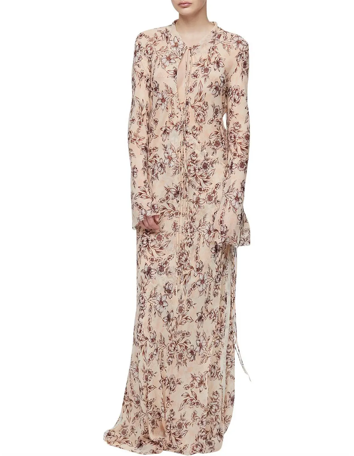 Bec and Bridge Floria Long Sleeve Dress Floral Size 6 - Image 1