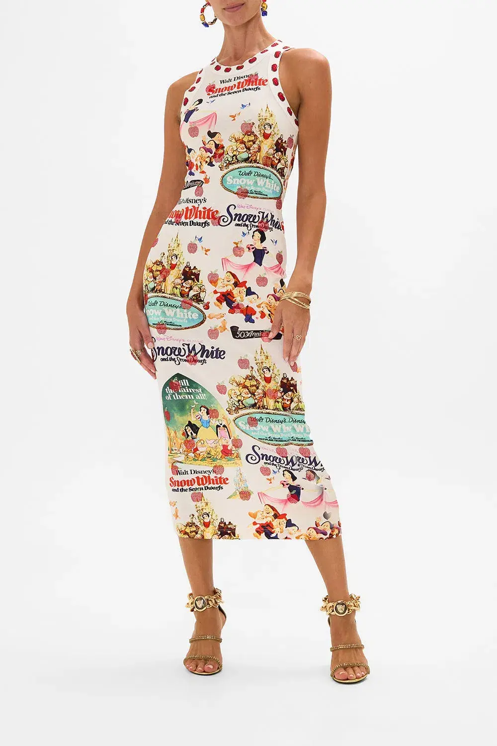 Camilla Jersey Tank Dress Princess in print AU 8 for rent on The Volte - main image