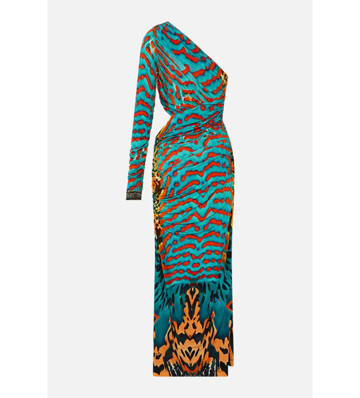 Camilla one shoulder jersey cut out dress Size AU 10 - Image 4