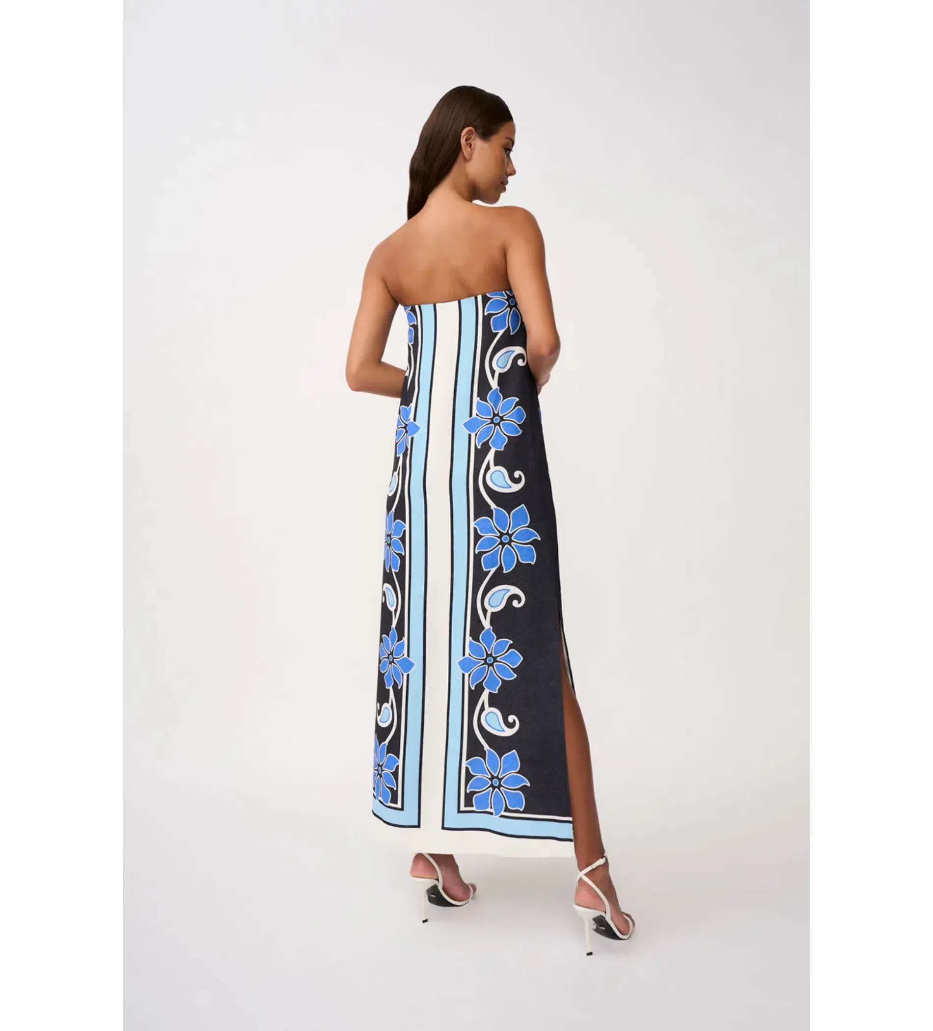 By Johnny - Azure Granada Strapless Dress Size AU 8 - Image 6