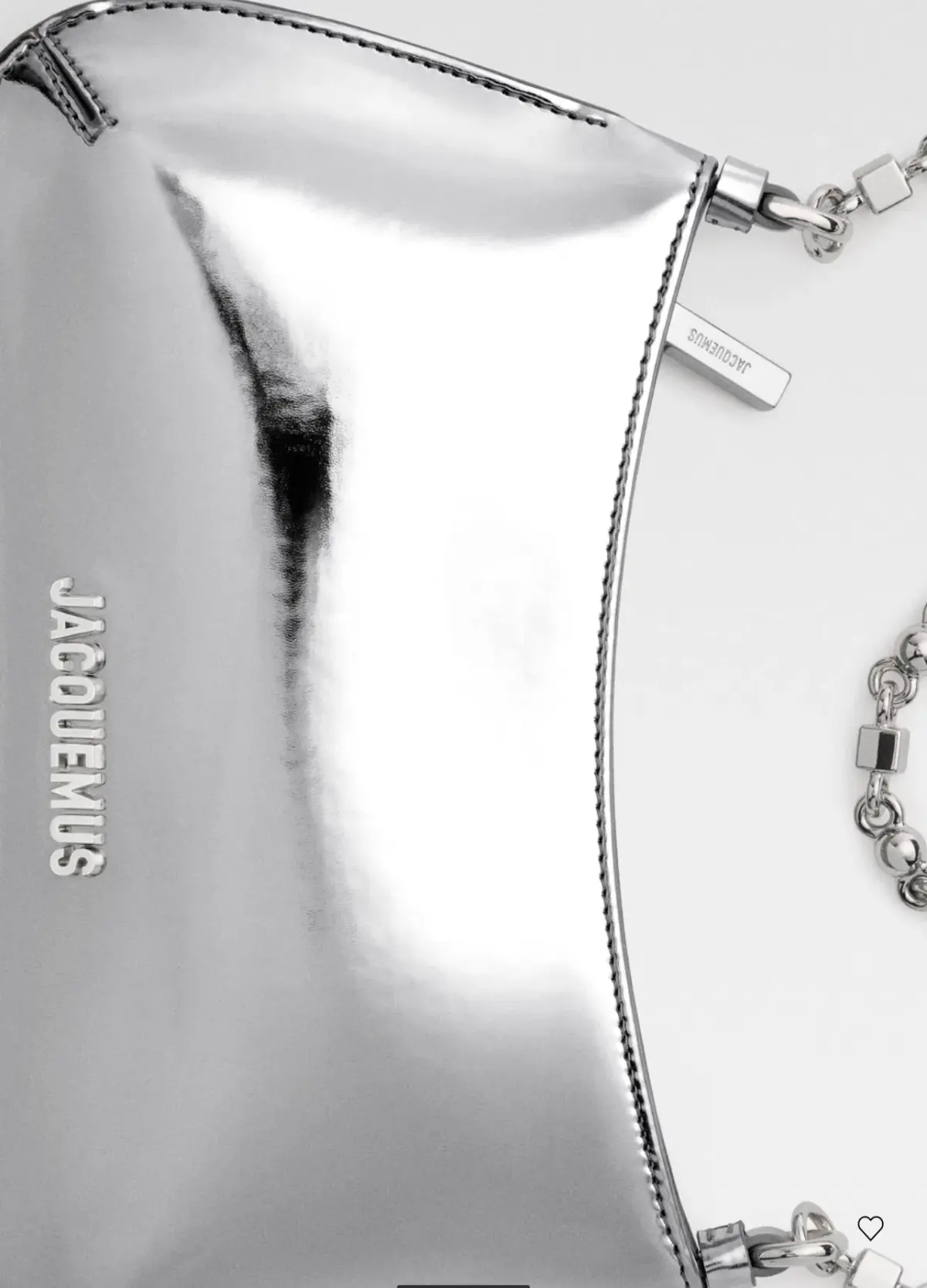 Jacquemus Bisou Chaine Silver - Image 3