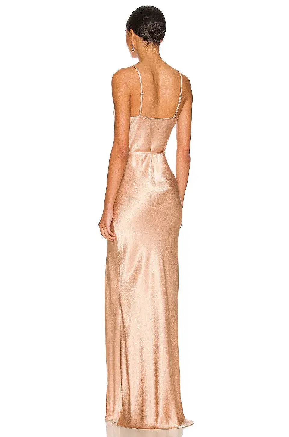 Shona Joy La Lune Bias Cowl Maxi Dress in Desert Rose Size 8 - Image 2