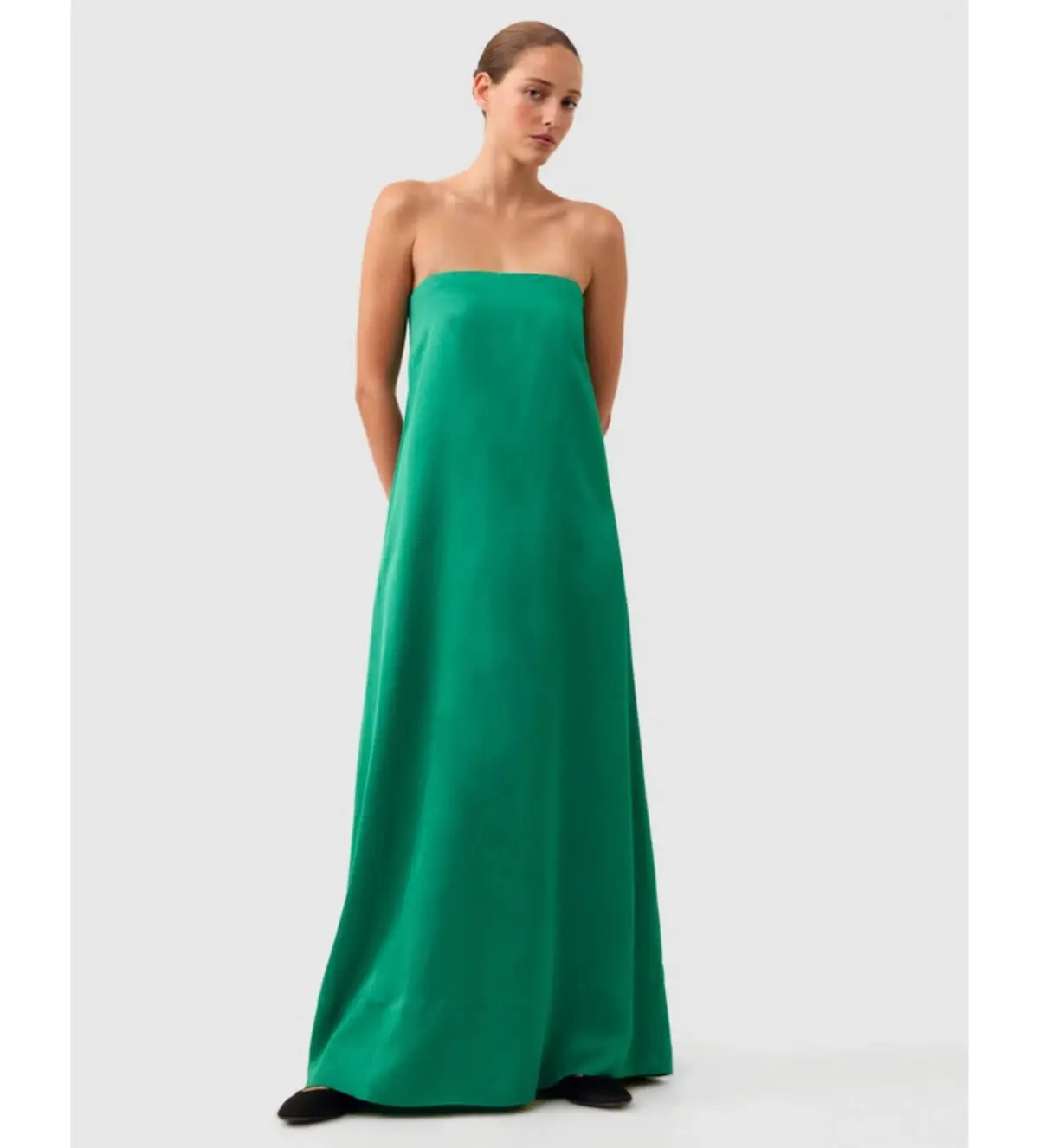 Morrison Willow Strapless Dress Green Size 0 / Size AU 6 - Image 2
