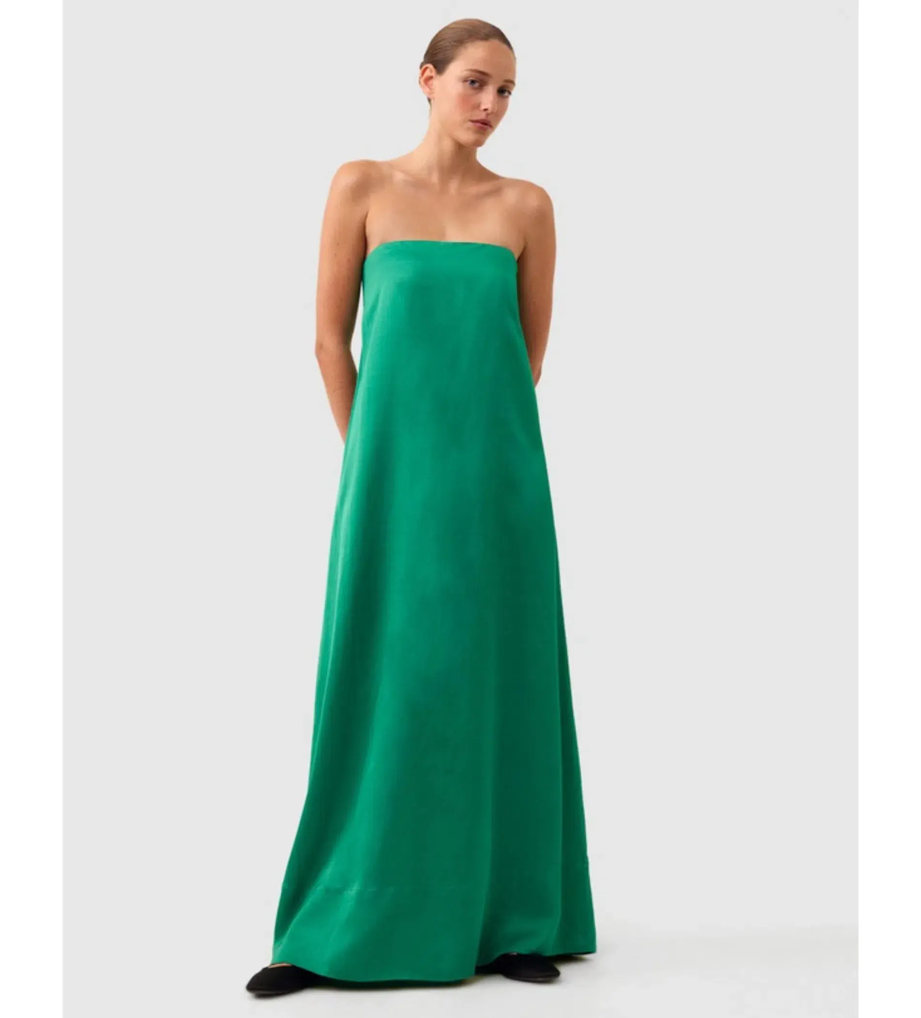 Morrison Willow Strapless Dress Green Size 0 / Size AU 6 - Image 2