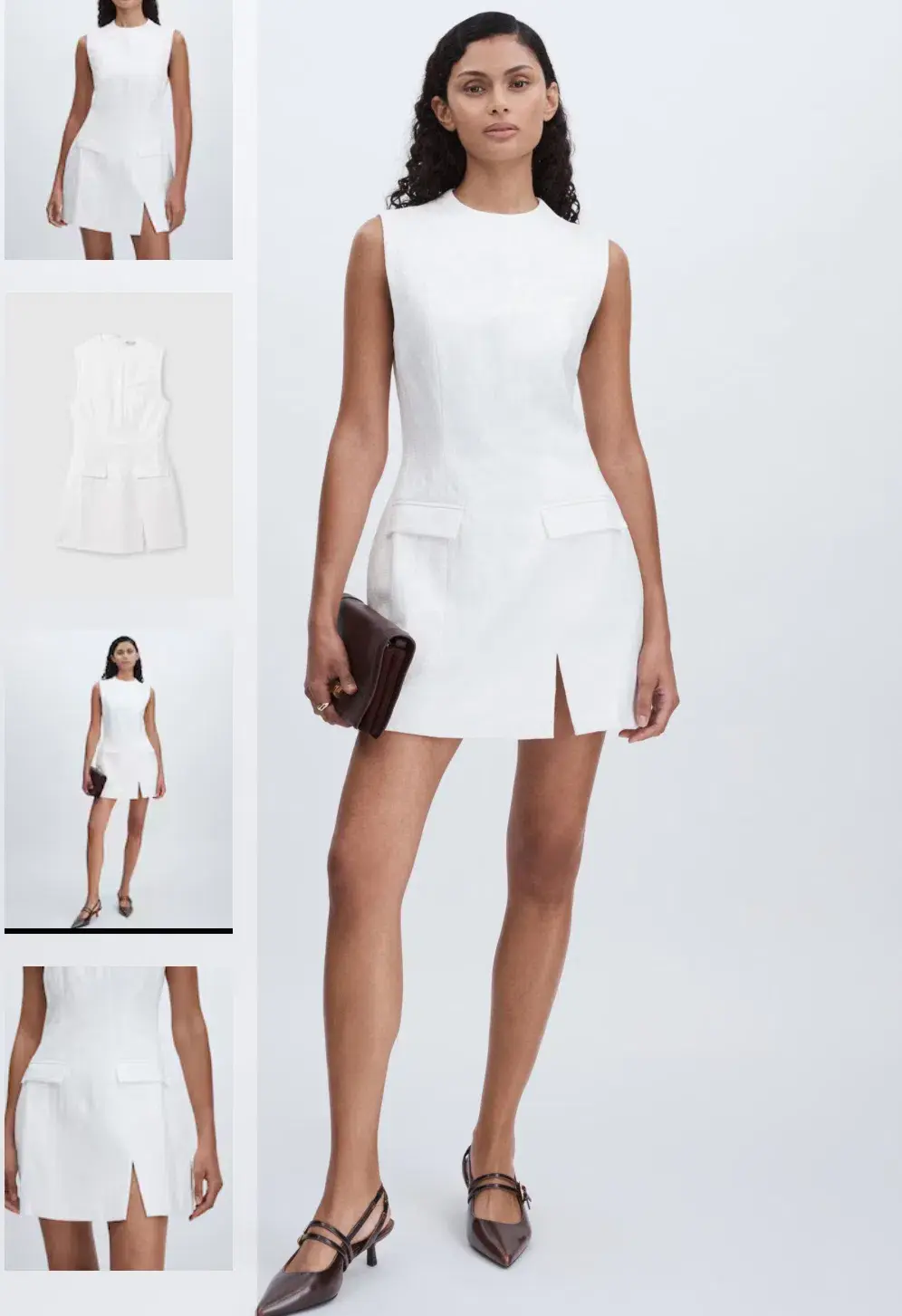 Anna Quan Hanna Dress White Size AU 8 - Image 2