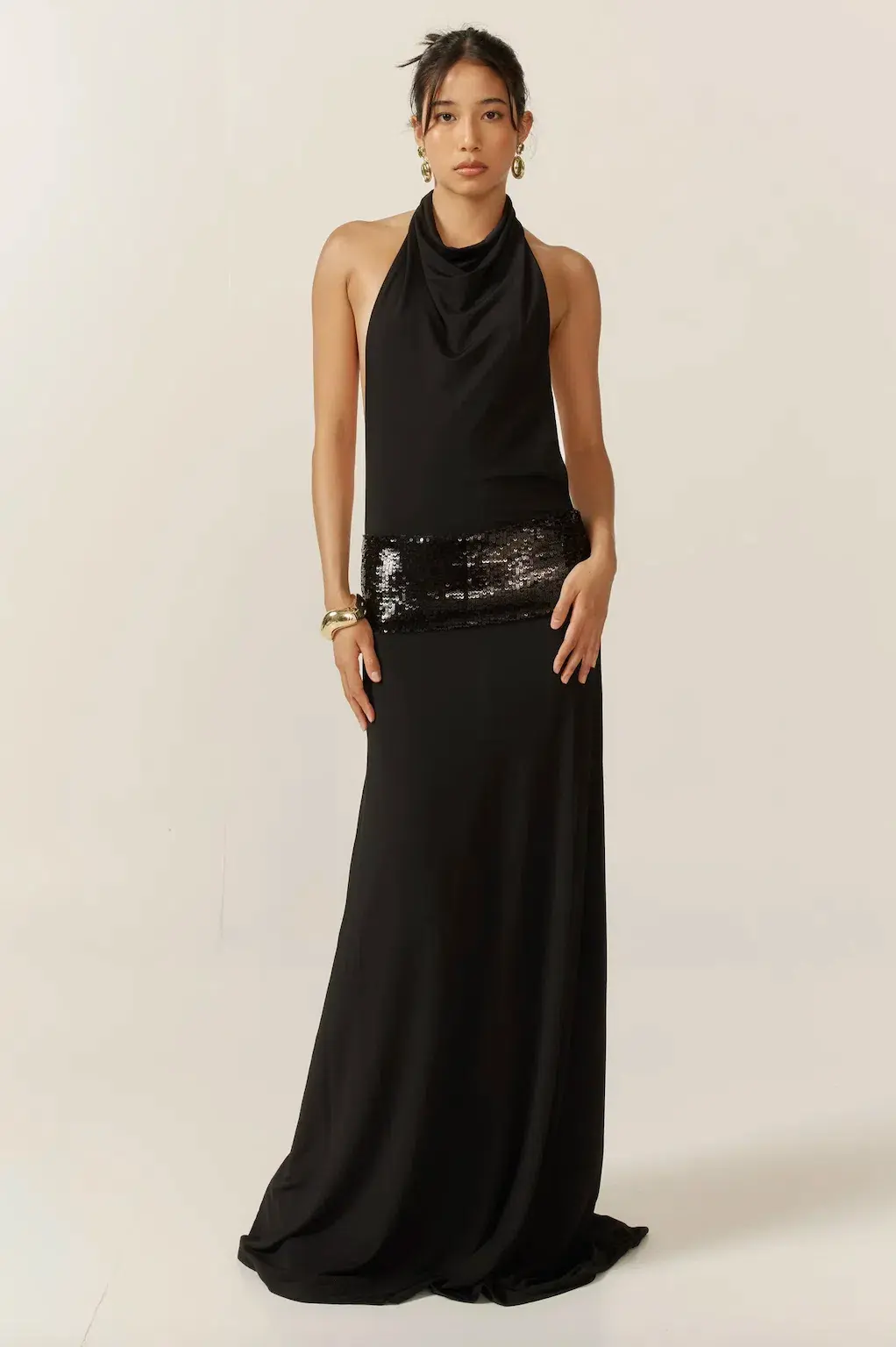 Ance Gria Adele Gown Black Size S / AU 8 - Image 1