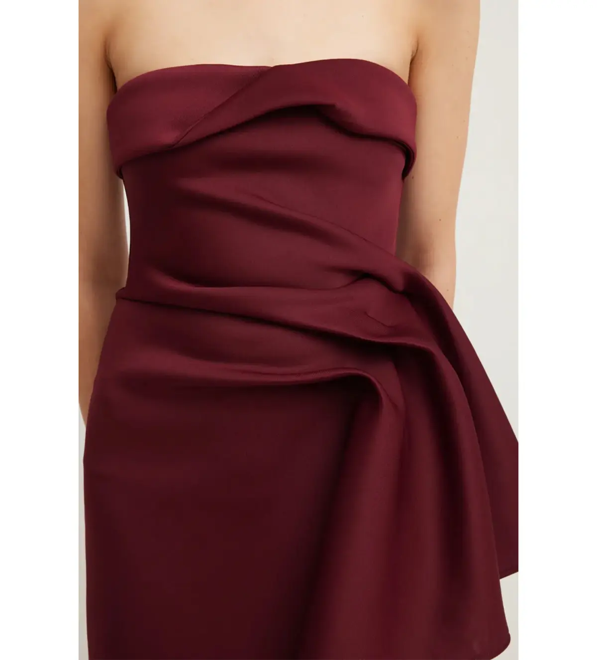 Tojha November Dress in Merlot Size AU 8 - Image 5