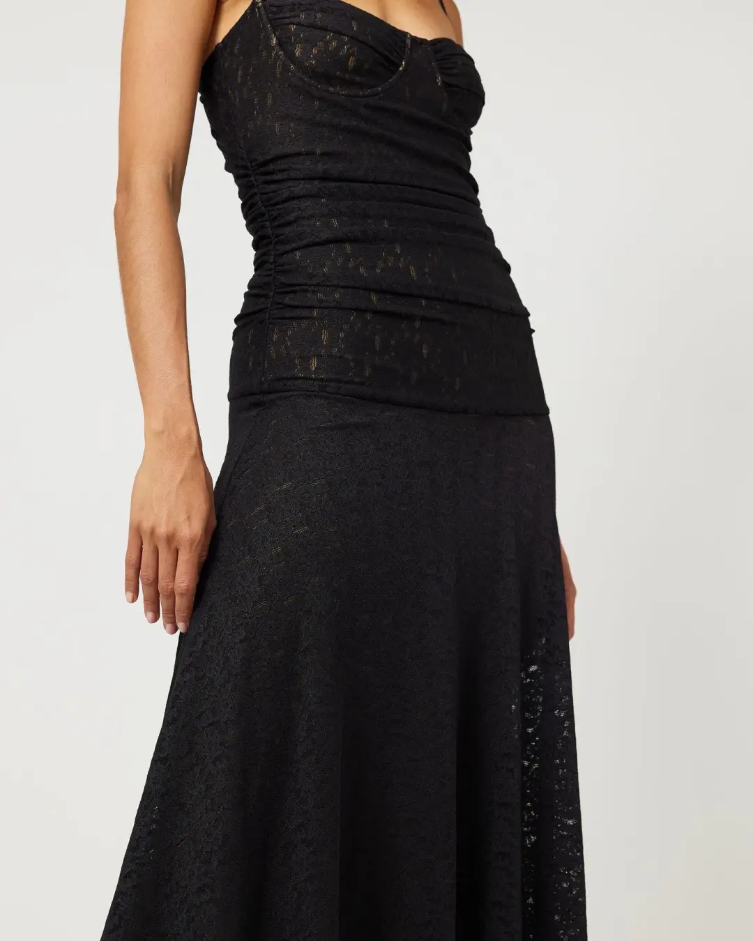 Camilla and Marc Camille Lace Maxi Black Size AU 10 for rent on The Volte - main image