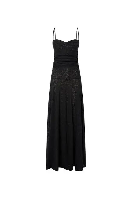 Camilla and Marc Camille Lace Maxi Black Size AU 10 for rent on The Volte - main image
