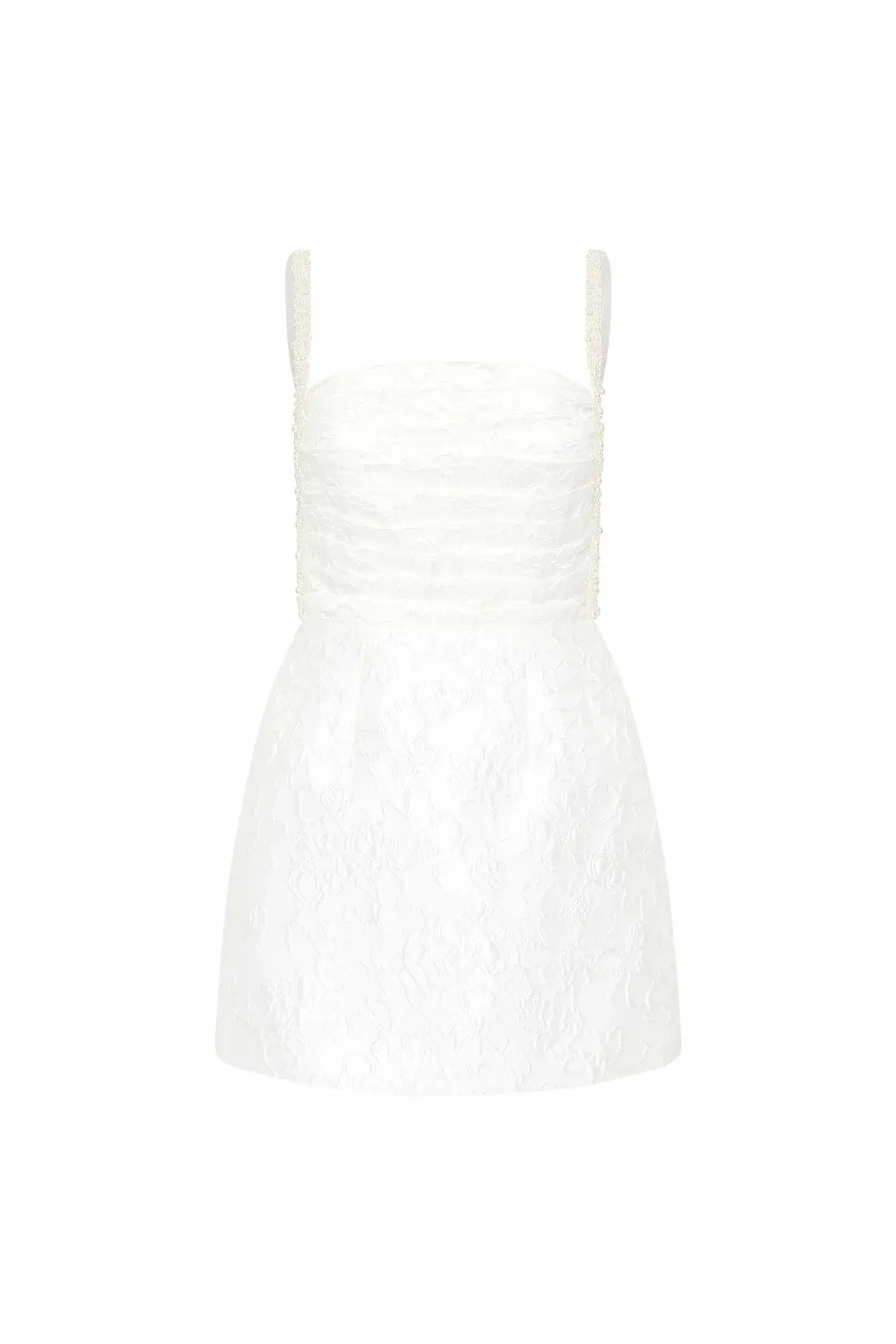 Rebecca Vallance The Esther Strap Mini White Size AU 10 - Image 3