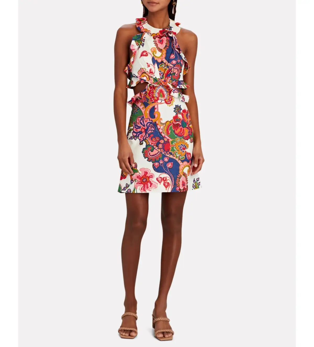 Zimmermann Lovestruck Mini Dress in Floral Paisley Size 1/AU 10 - Image 1