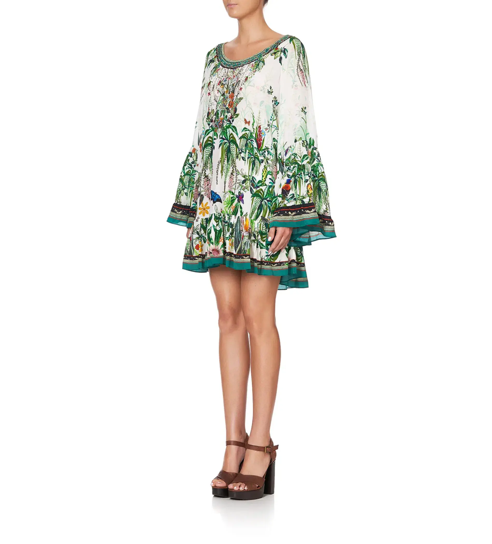 Camilla Daintree Darling A Line Frill Dress Size S / AU 10 - Image 2