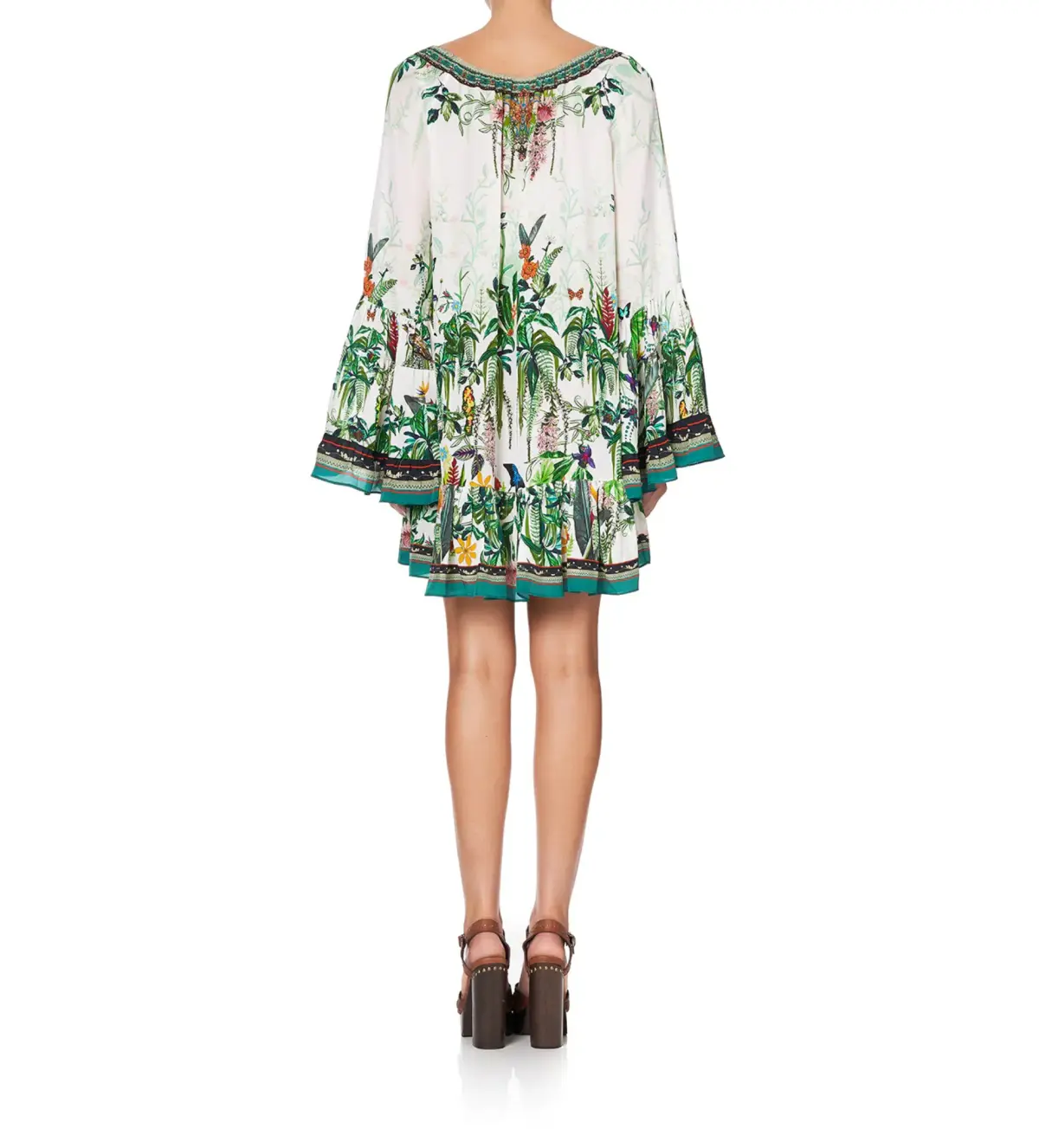 Camilla Daintree Darling A Line Frill Dress Size S / AU 10 - Image 3