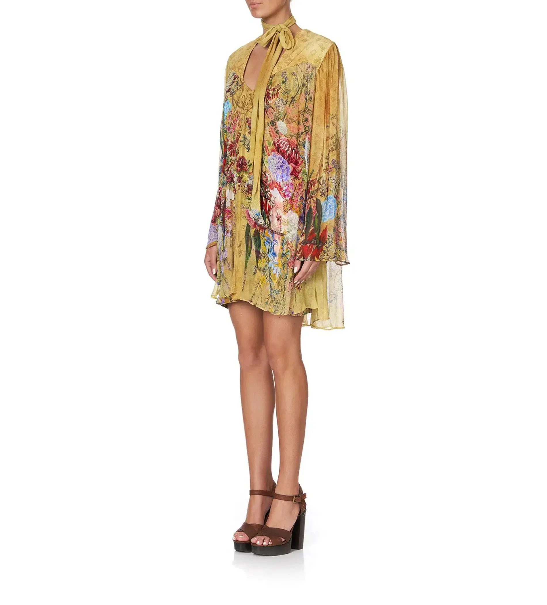 Camilla Among The Gumtrees Short Dress with Yoke Size S / AU 10 - Image 3