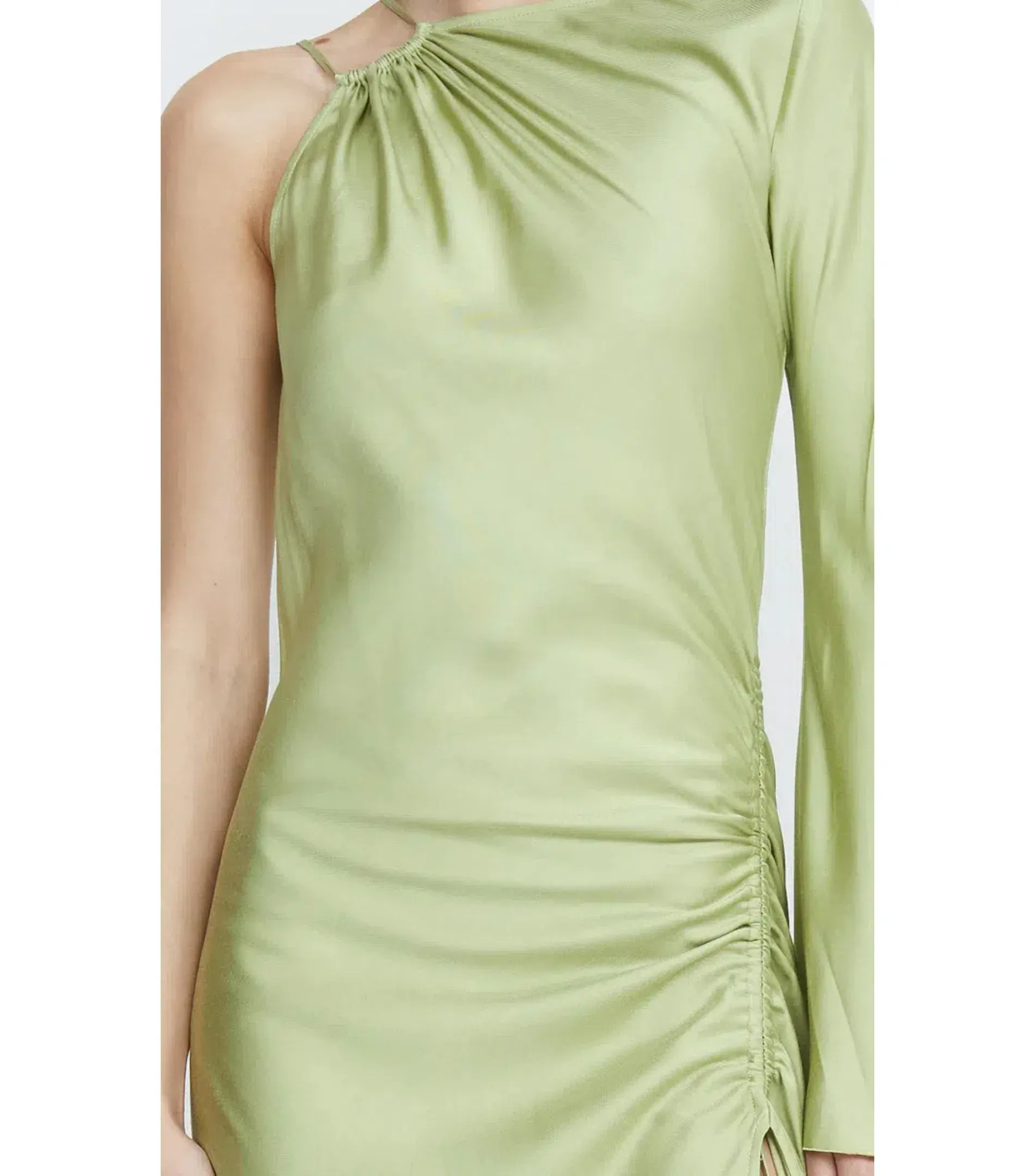 Bec & Bridge Kai Asym Maxi Dress Pear Size AU 6  - Image 4