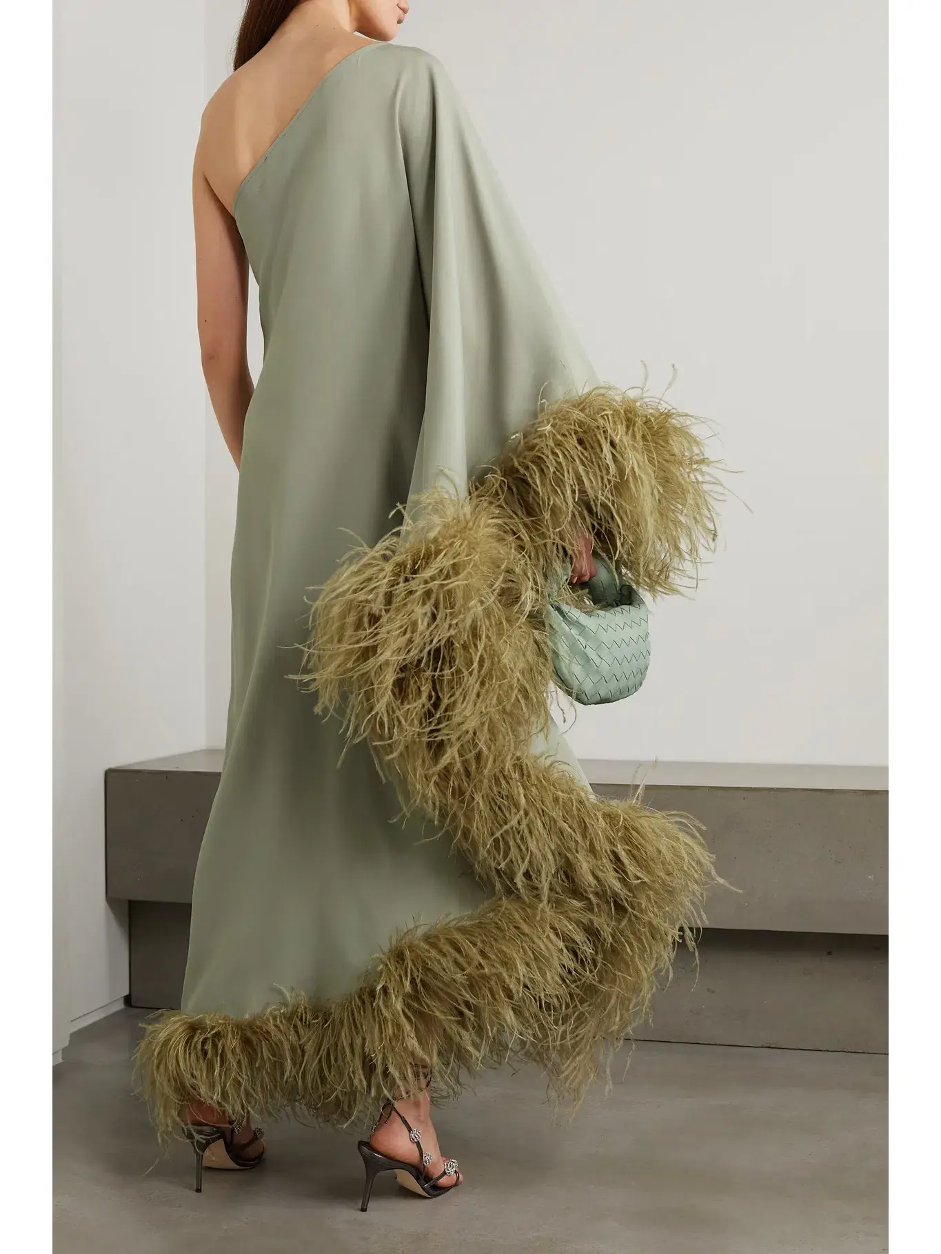Taller Marmo Ubud Dress Sage Green Size 10 - Image 2