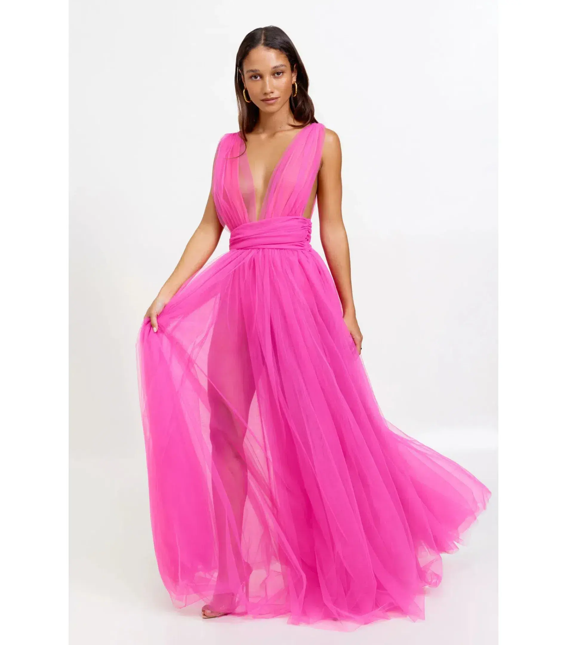 Lexi Karmina Dress Pink Size AU 8 - Image 2