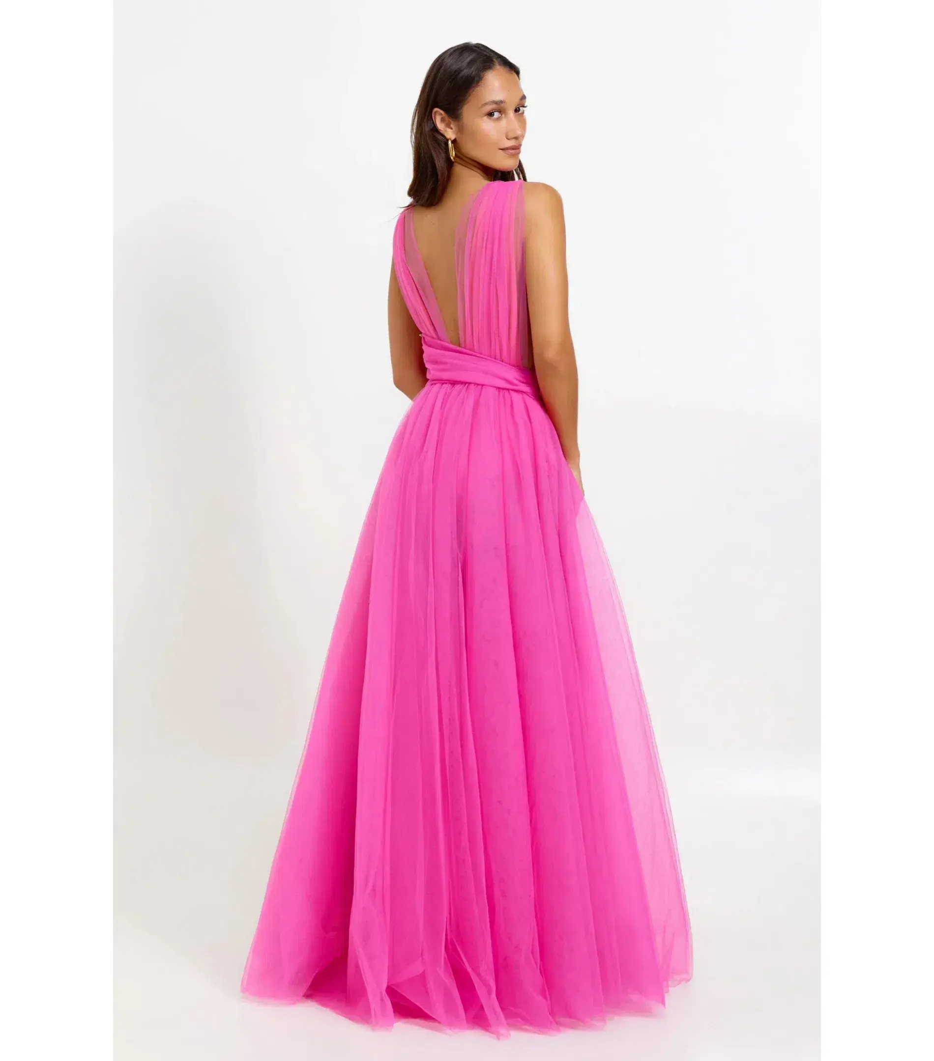 Lexi Karmina Dress Pink Size AU 8 - Image 4