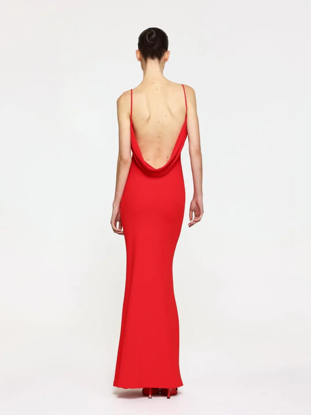Effie Kats Havilland Gown Red size 8 for rent on The Volte - main image