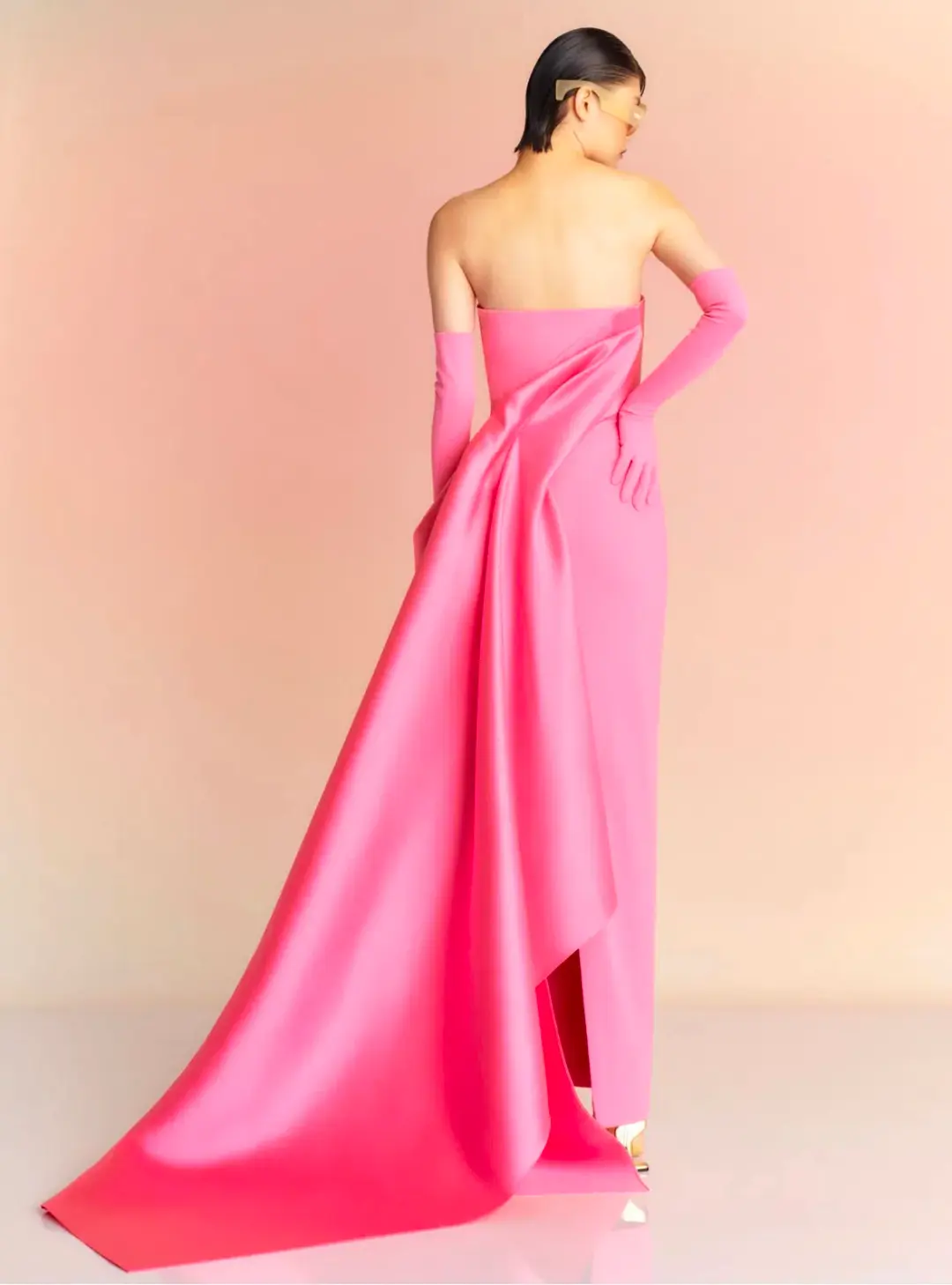Solace London The Kinsley Maxi Dress Pink Size 8 for rent on The Volte - main image