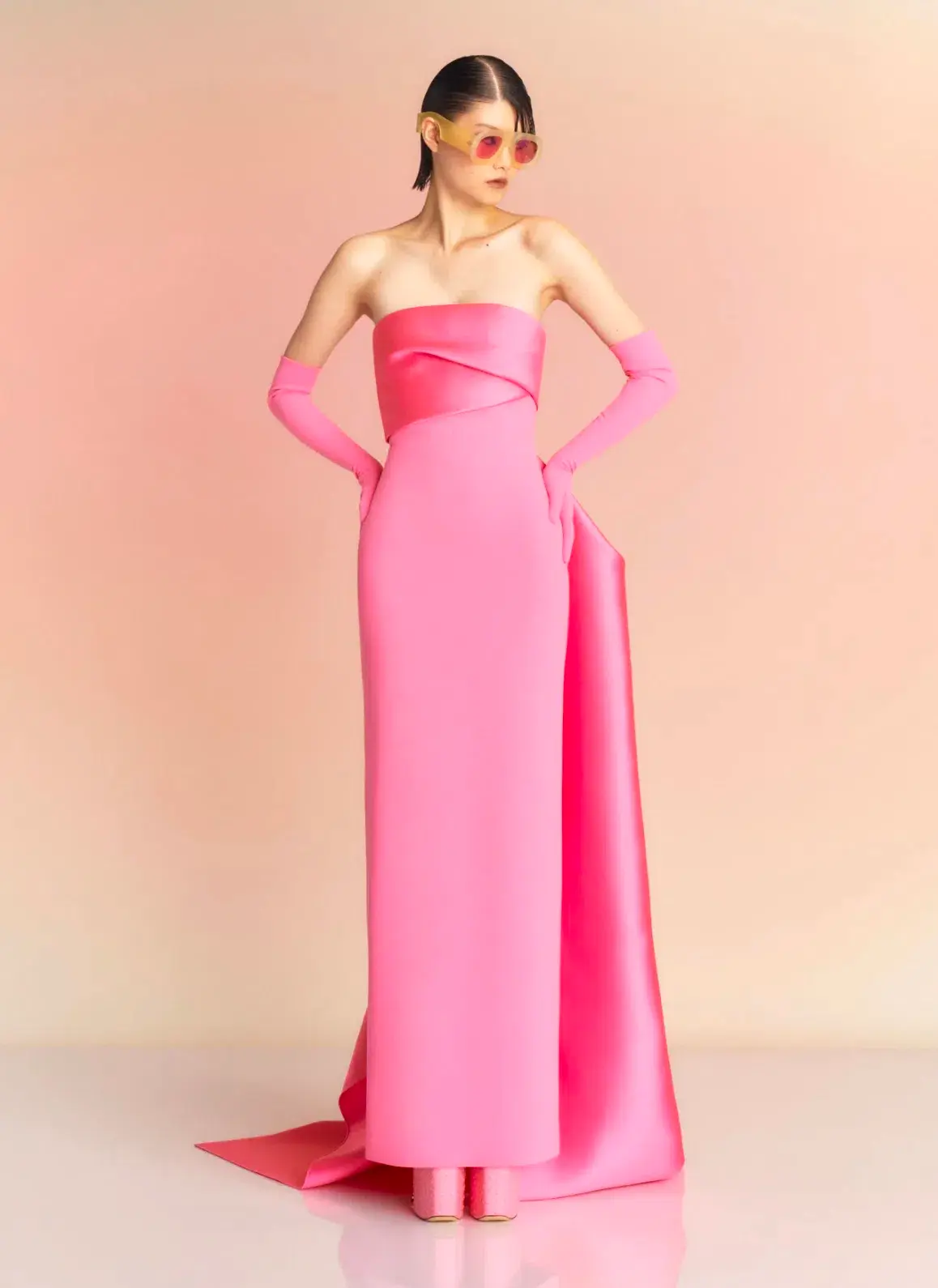 Solace London The Kinsley Maxi Dress Pink Size 8 - Image 1